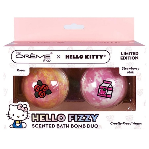 Hello Kitty 2 Bath Bomb Duo Sets & Plush Headband - Picture 2 of 10